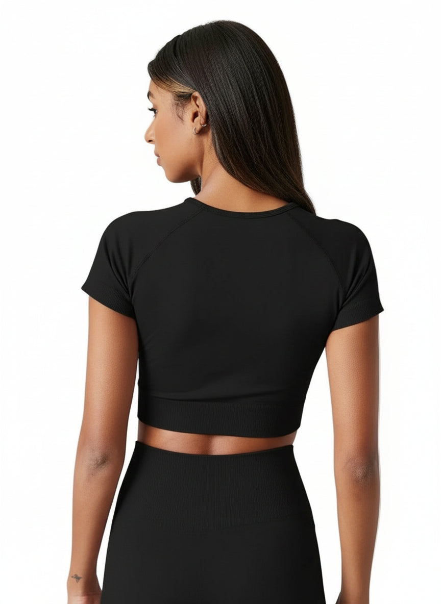 AeroFlo Short Sleeve Yoga Top