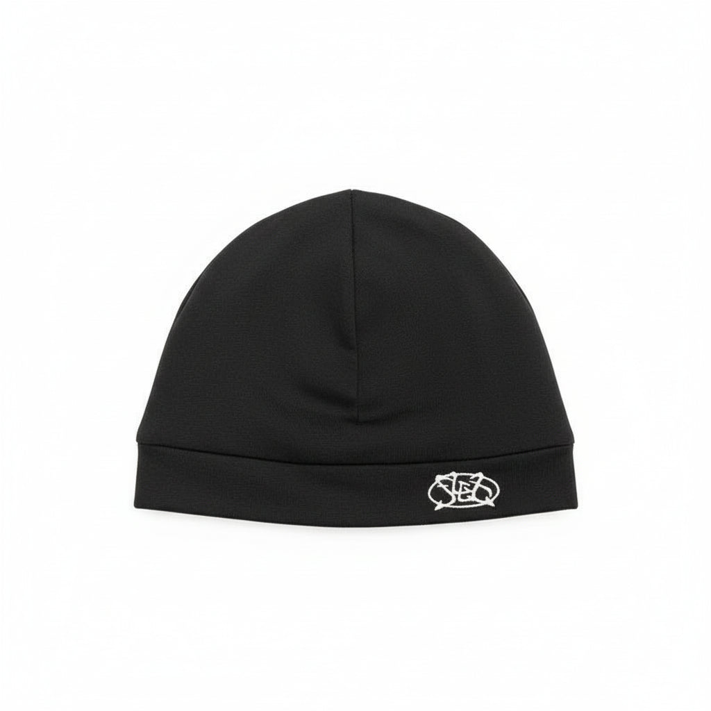 Embroidered Skull Beanie